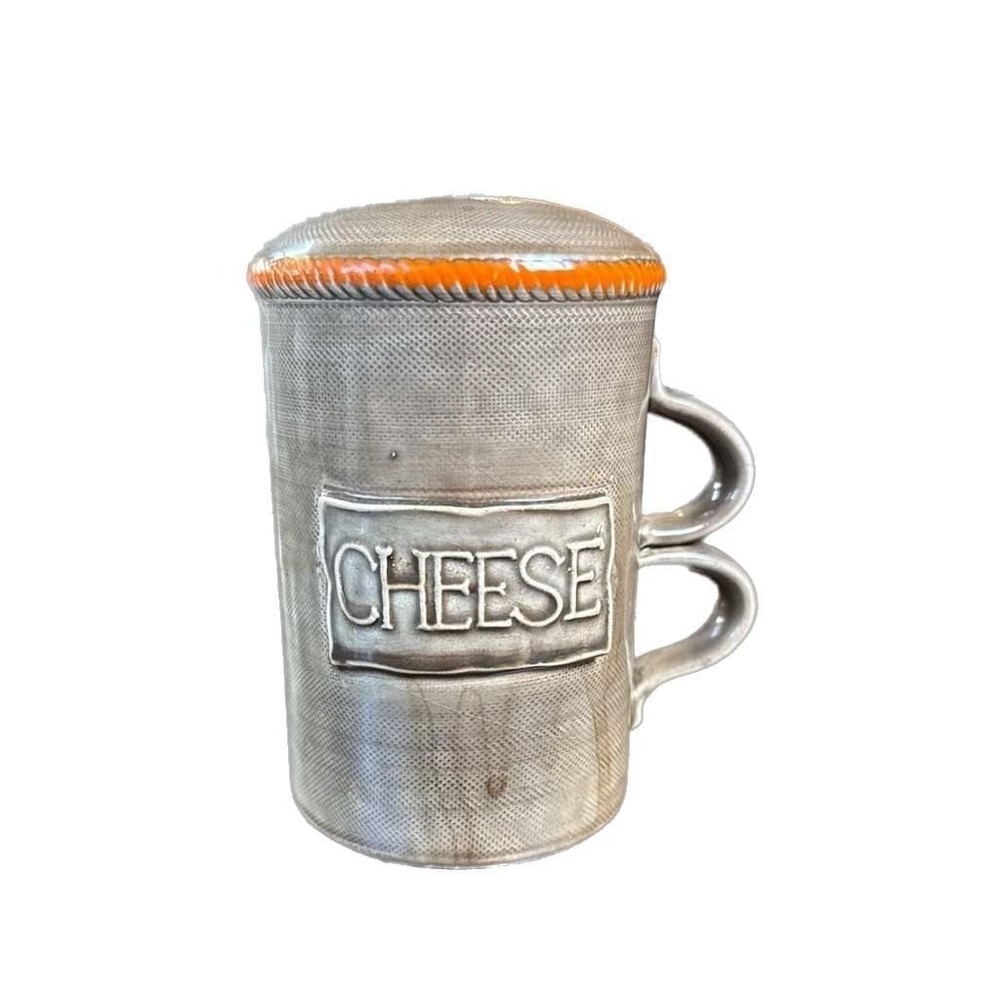 Vintage Joseph Magnin Made in Italy Ceramic Cheese Shaker